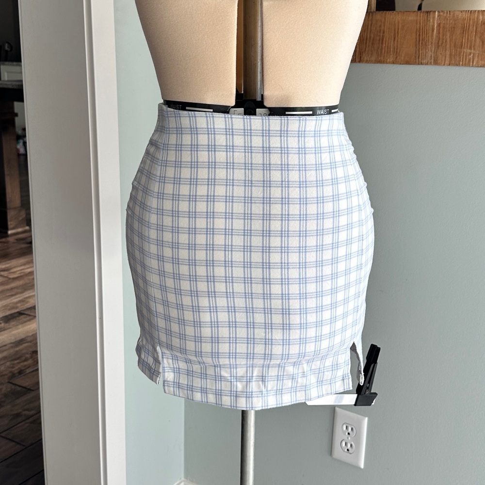 Brandy Melville Plaid Mini Skirt